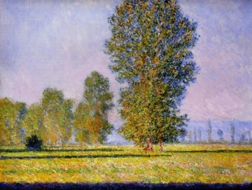 Paisaje con figuras Giverny Claude Monet Pinturas al óleo